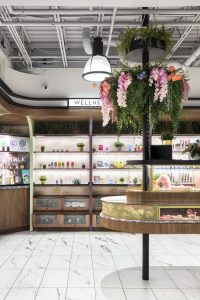 The Flower Shop cannabis retail design