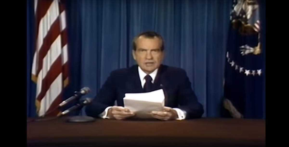 nixon deepfake moon landing usa president ai artificial intelligence